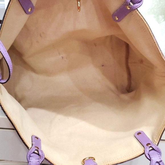 ๐ฎ๐นGucci Monogram XL Craft Lilac Tote and pouch set๐๐๐๐ - Picture 17 of 17